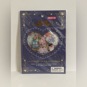 Sanrio Character Sticker Pack -with Gudetama, Usahana, Cogimyun and others